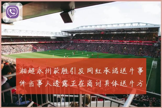 湘超永州获胜引发网红承诺送牛事件当事人透露正在商讨具体送牛方案